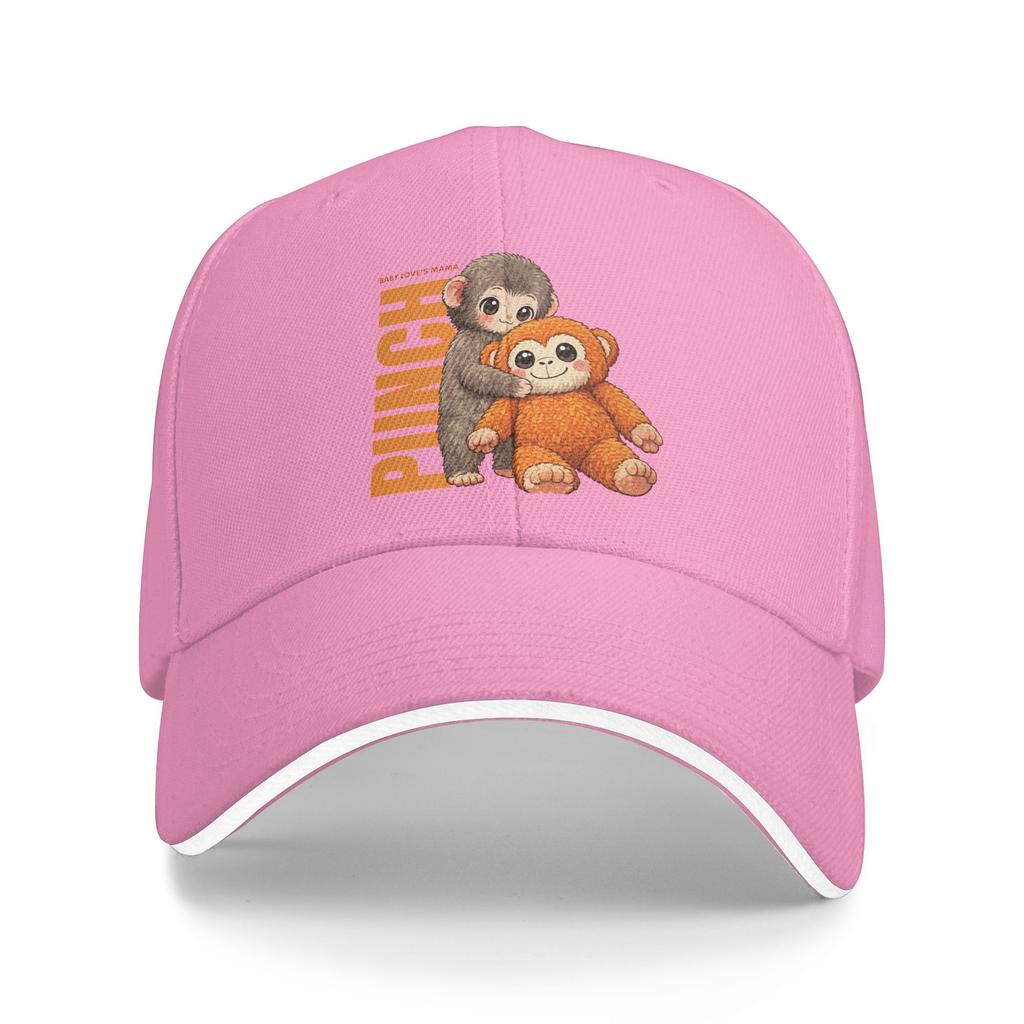 Monkey Punch Baseball Cap  Outdoor Sport Adjustable Trucker Hat Unisex Adult Fashion Design Baseball Caps