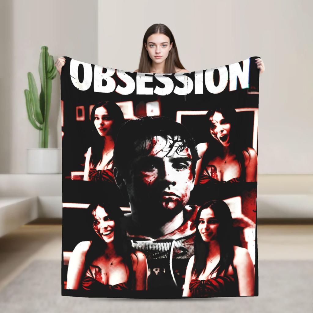 OBSESSION Nikki Horror MOVIE Blanket Flannel Textile Decor Multifunction Super Soft Throw Blankets for Home Bedroom Quilt