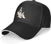 Border Collie Baseballkappe Unisex Damen Verstellbar Schirmmütze Sandwich Papa Hüte Golfhut