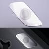 1 Pair Silver C Pillar Speaker Horn Decoration Cover Trim Fit for Hyundai Palisade 2024 Stainless Steel