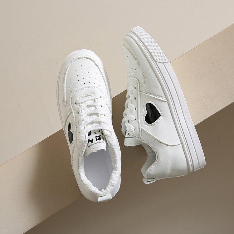 Scarpe da skate nuove per primavera, estate, autunno e inverno, scarpe da studente, a taglio basso, punta rotonda, con lacci