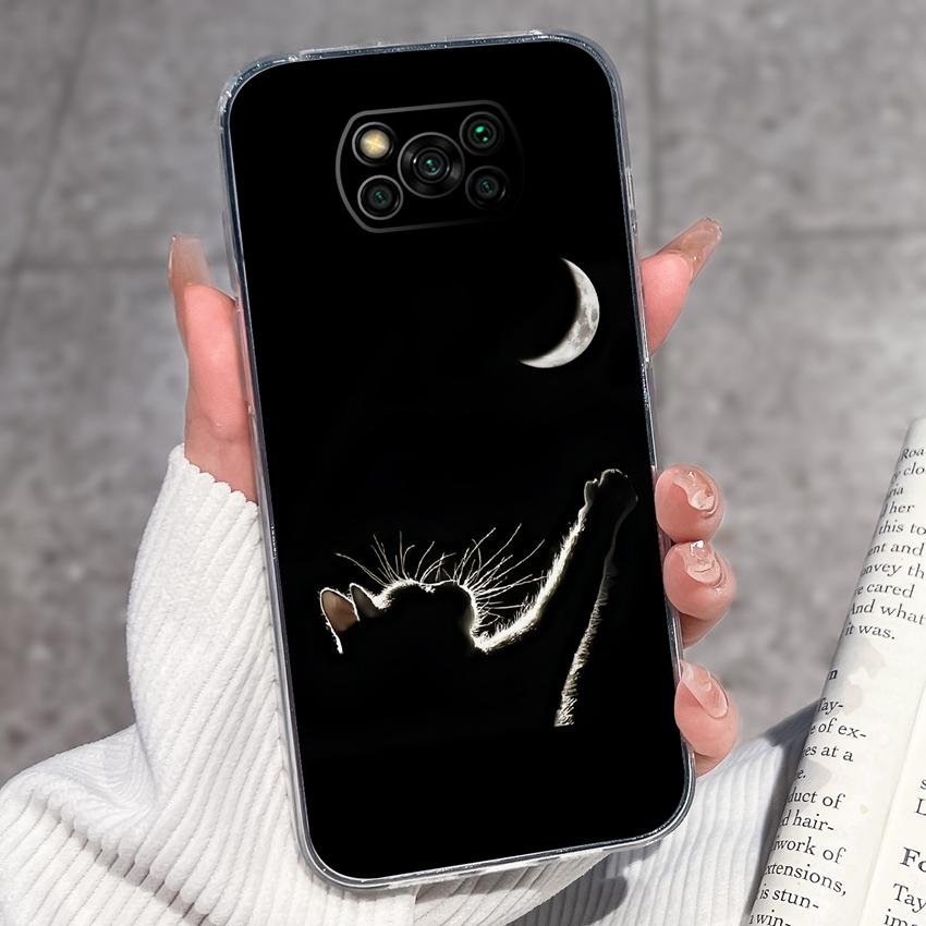 Clear Phone Case For Xiaomi Poco X3 X4 NFC X5 X6 X7 Pro F4 GT F5 Soft TPU Casing Retro Pocket Watch Patterns Shockproof Shell For Xiaomi Cover Capa