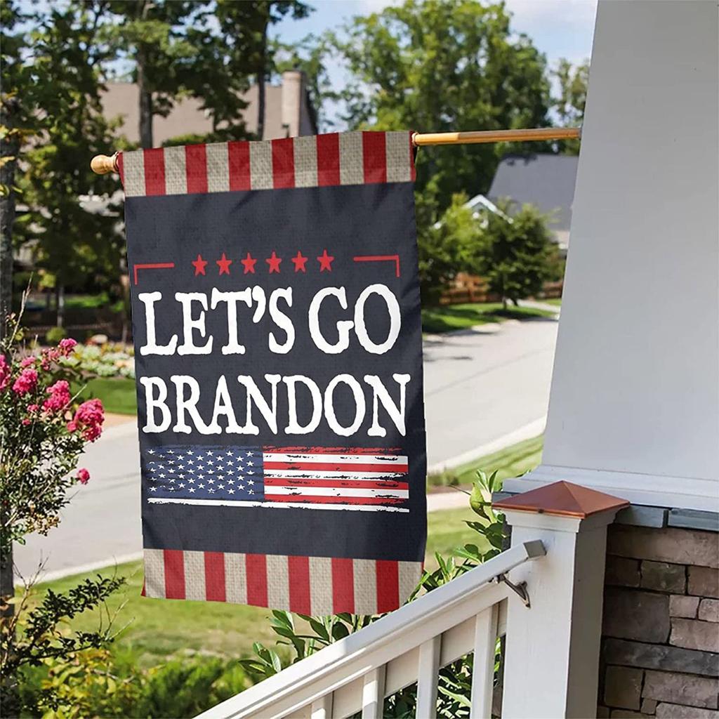 LET'S  BRANDON Flag 45*30cm Outdoor Banner Interior Decoration