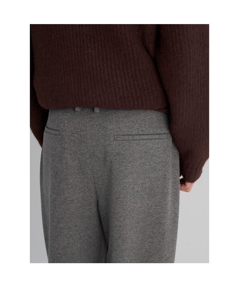 8seconds Melange Jersey Wide Fit Pants Gray