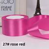 Satin Ribbon For Gift Wrapping And Floral Decoration 5cm Wide Silk Tape For Crafts And Events