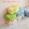 Flower Pattern Cosmetic Storage Bag Lightweight Travel Makeup Pouch For Girls