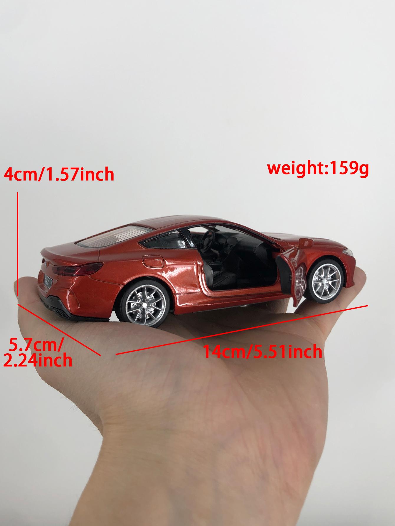 

CCA 1:35 BMW M850i model car, zinc alloy metal ornament, collectible gift car красный