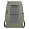 Raised Dog Bed Foldable Cooling Elevated Dog Bed Portable Raised Pet Cot for Outdoor Green