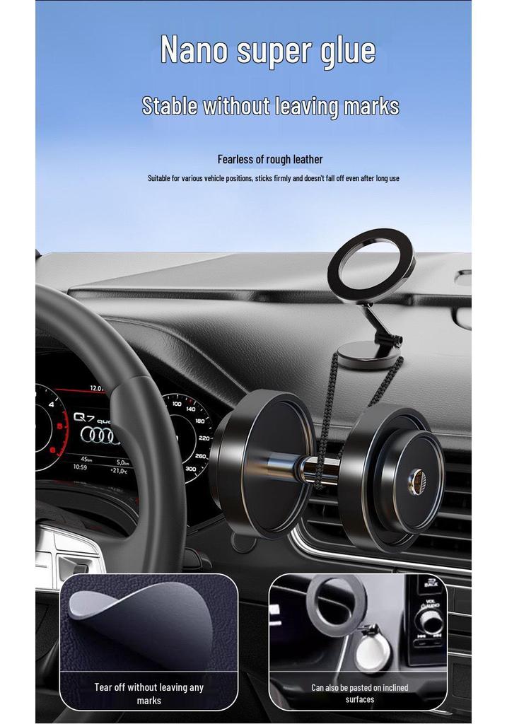 Magsafe Foldable Magnetic Phone Holder for Car Dashboard