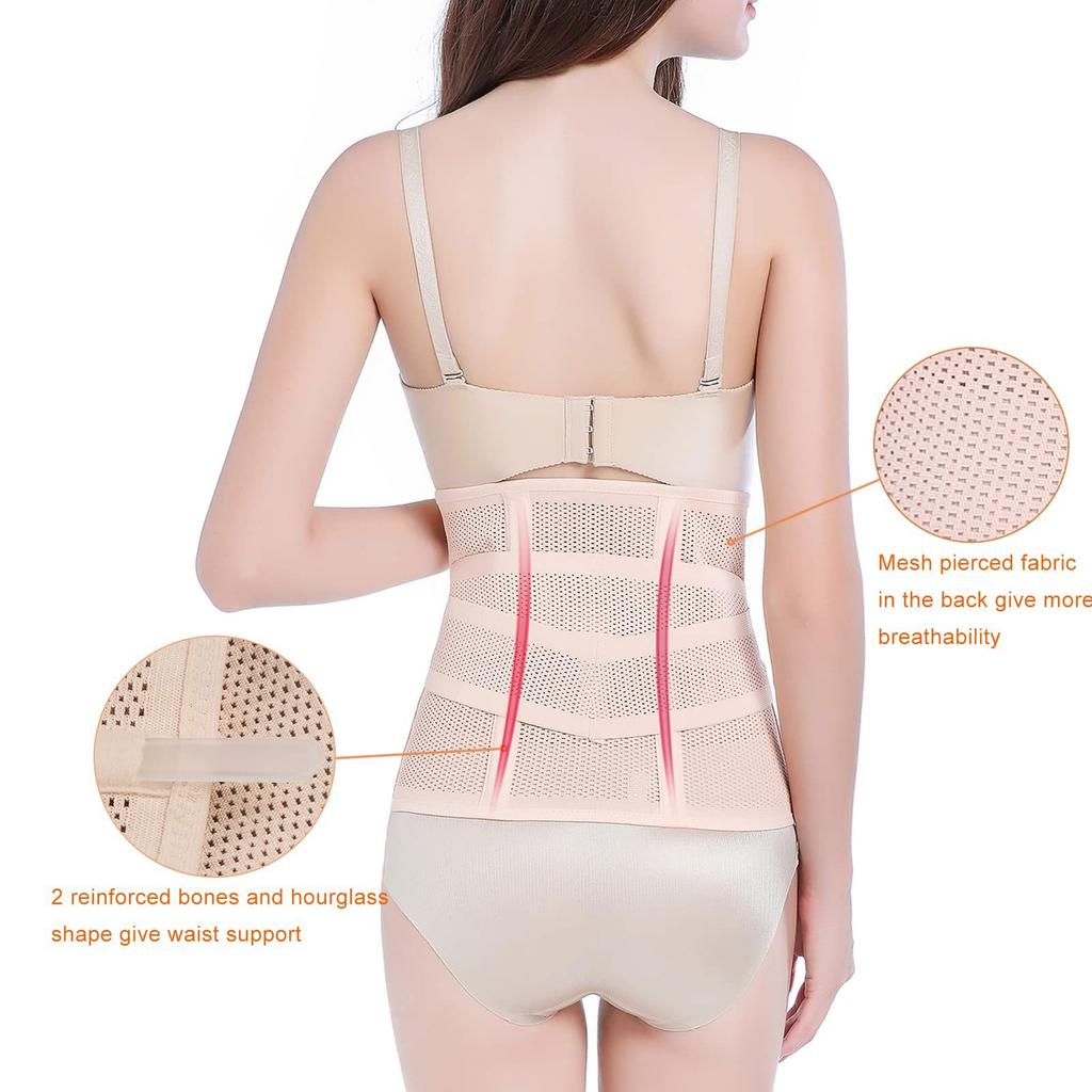 Women Postpartum Girdle Corset Recovery Belly Band Wrap Belt