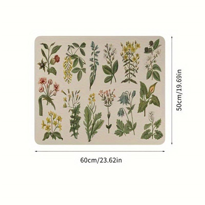 

Простой однотонный чехол для стиральной машины, холодильника, стола для холодильника, микроволновой печи, пылезащитный чехол, впитывающий декоративный коврик, нескользящая подкладка 30*40cm