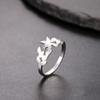 Skyrim Hummingbird Flowers Ring Women Stainless Steel Finger Rings 2026 Trendy Bird Animal Jewelry Birthday Gift Wholesale