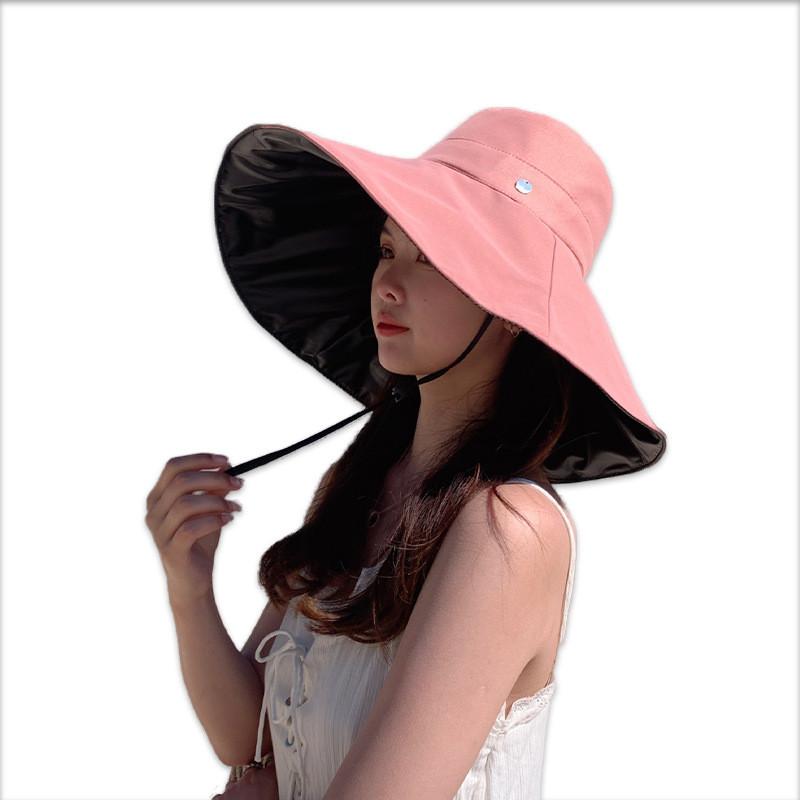 Sun Protection Hat For Women With Large Brim Summer Uv Shield Fashion Hat For Outdoor Wear
