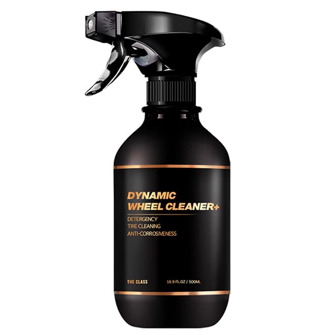 THE CLASS Dynamic Wheel Cleaner a solution for wheel and tire Lemon breaks down stubborn Car car wash car +, one-bottle grime. scent, grime. wash,