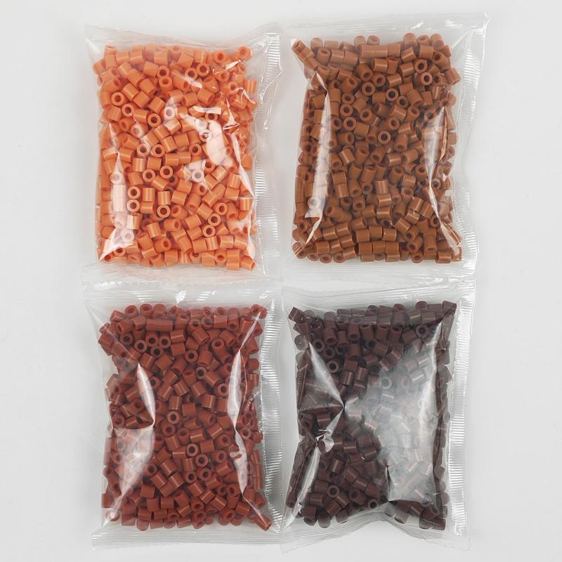 5MM Iron Beads 2000PCs Pixel Puzzle Iron Beads Mix Colors for kids Hama Beads Perler Beads Diy High Quality Handmade Gift toy