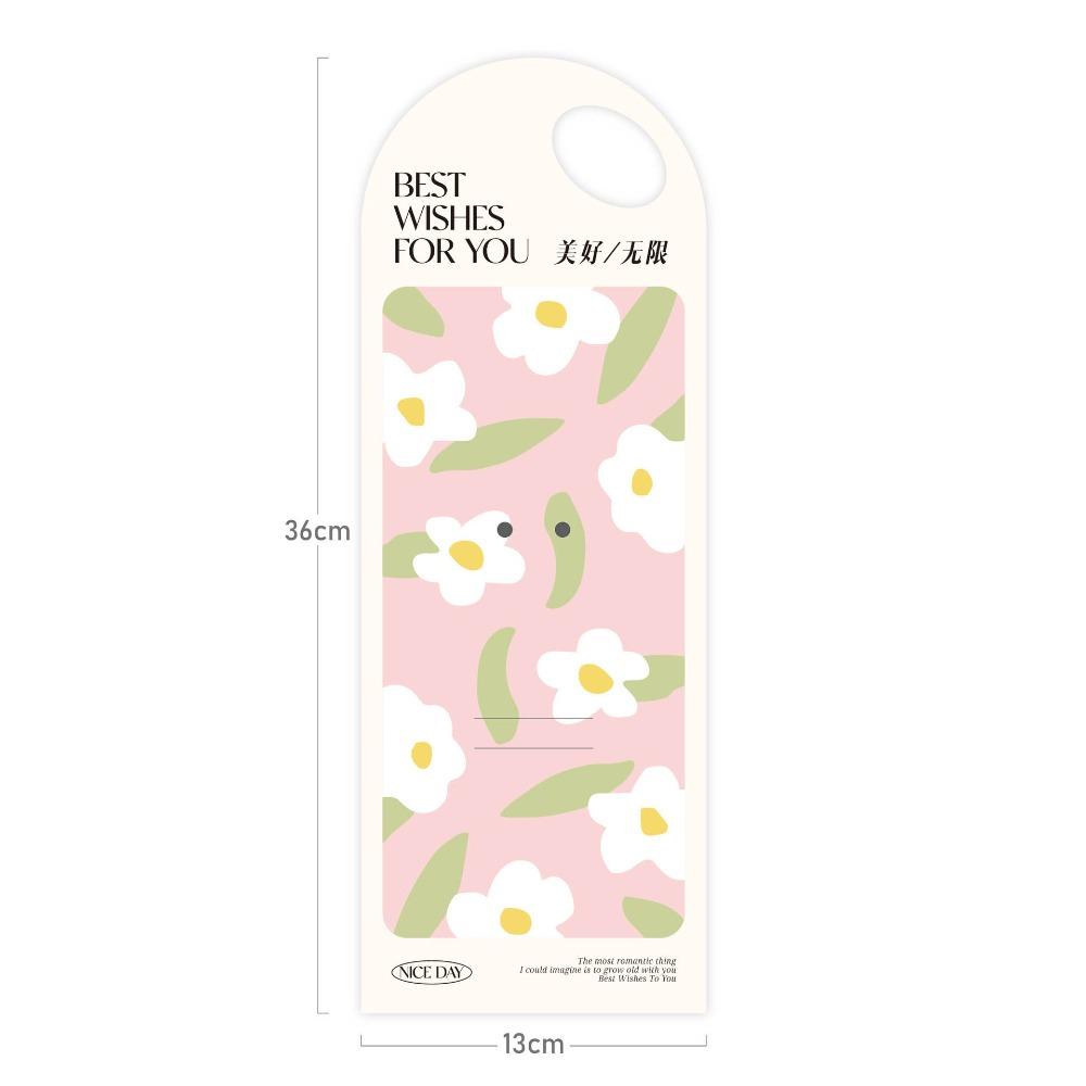 

5pcs Carnation Bouquet Packaging Box Handheld Flower Insert Bag New Flower Tote Bag Teachers Day E-5PCS