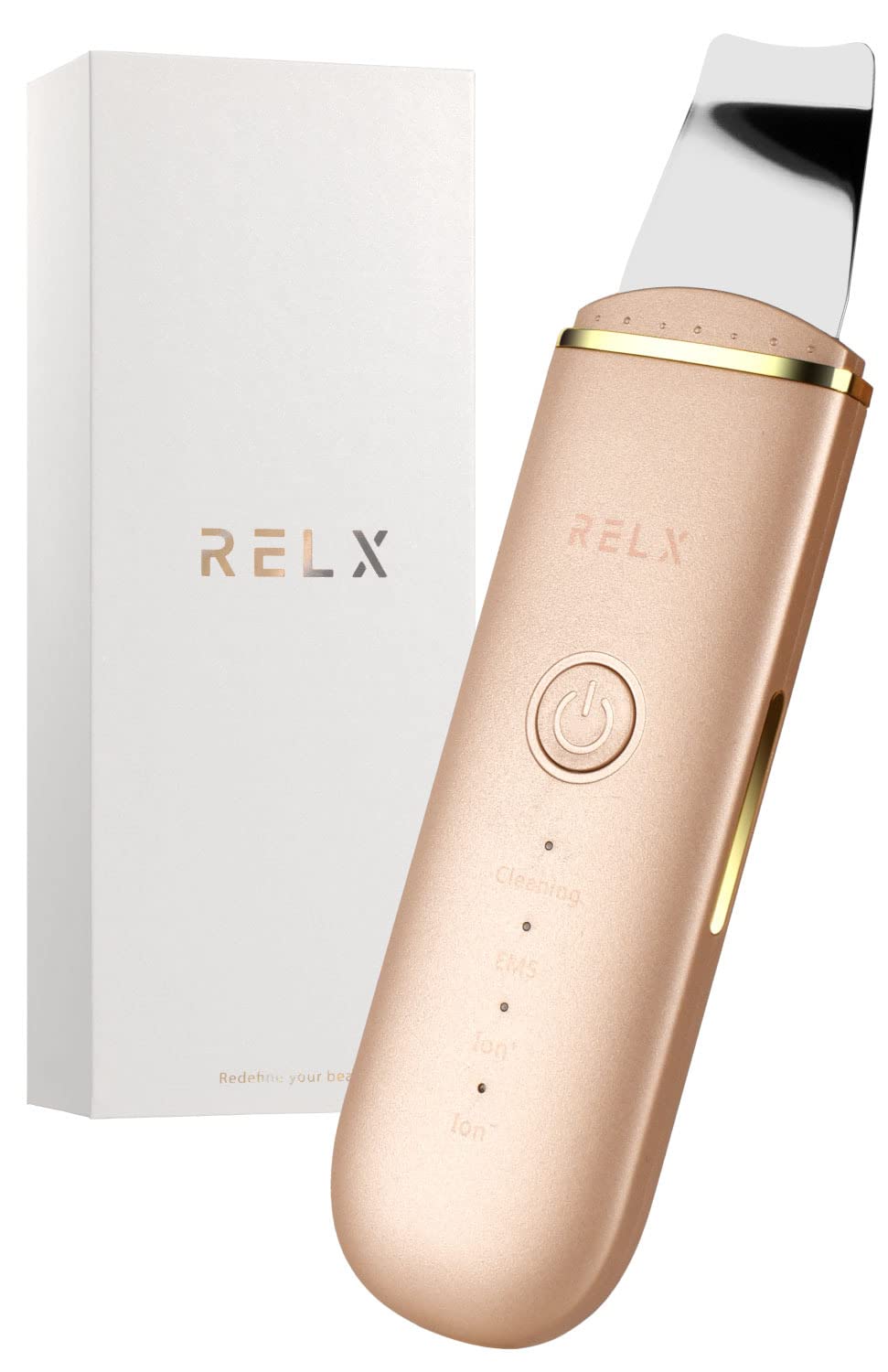 

от сертифицированного старшего специалиста RELX водный пилинг для лица 70 г Многофункциональный ультразвуковой ионный поровый подарок для лица [контролируемый косметолог] устройство, сверхлегкое