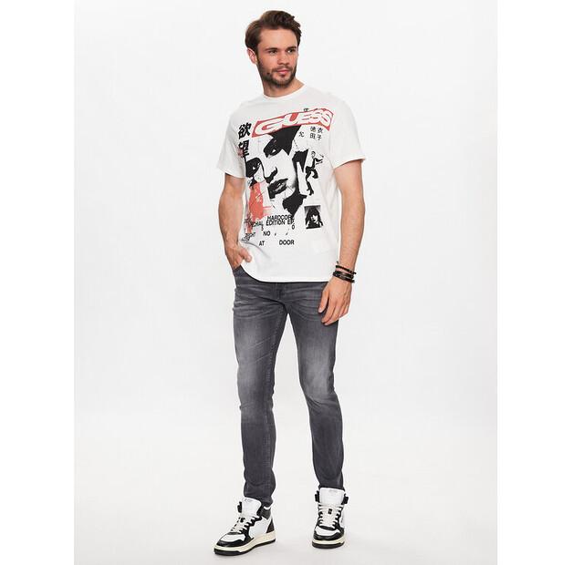 Джинсы Guess Miami M2YAN1 D4Q52 серый Skinny Fit