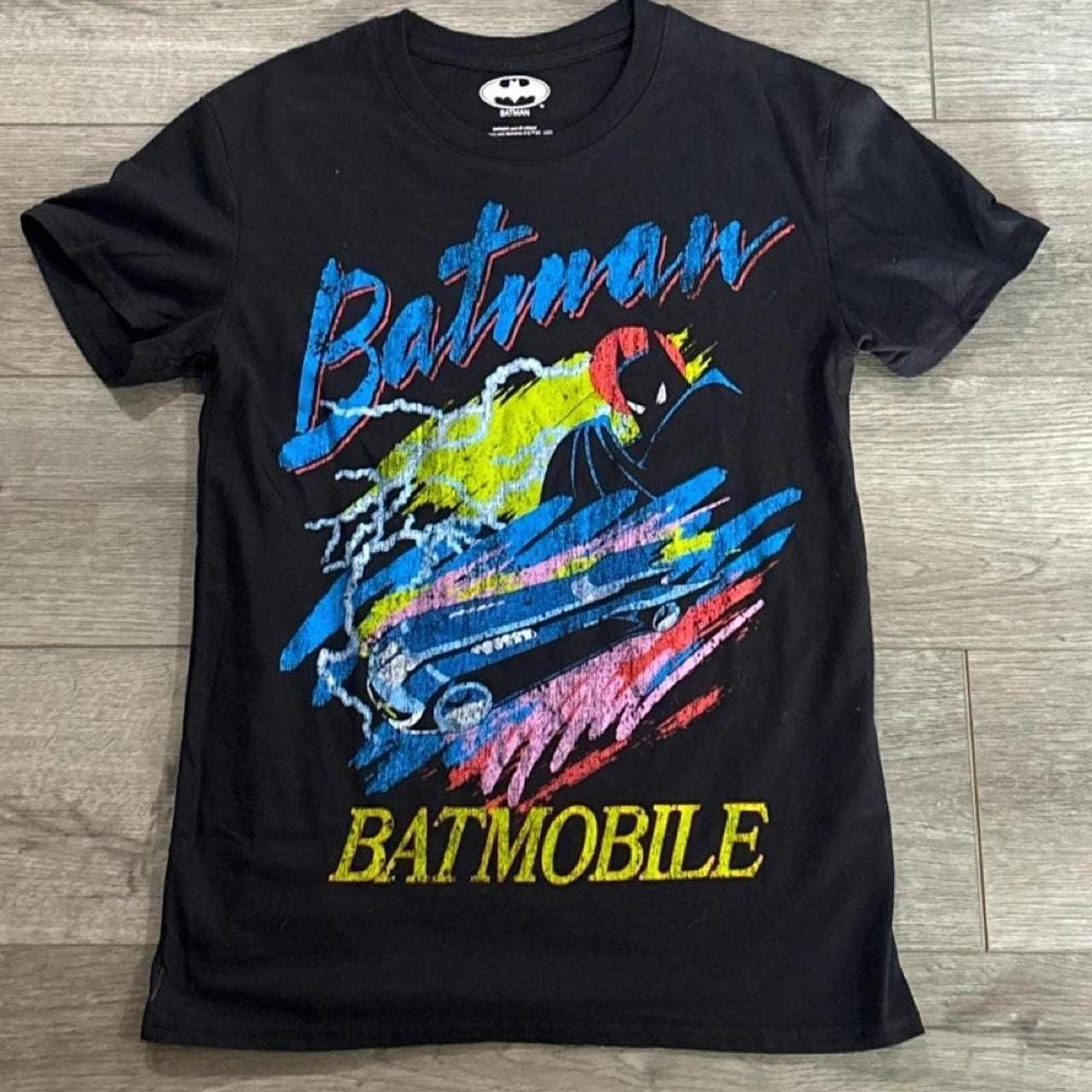 Batman Batmobile Graphic T-Shirt Unisex T-Shirt XL