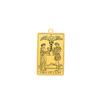 LIKGREAT Stainless Steel Tarot Cards Pendant The Suit of Cups Wands Minor Arcana Tarot Jewelry Vintage Astrology Amulet