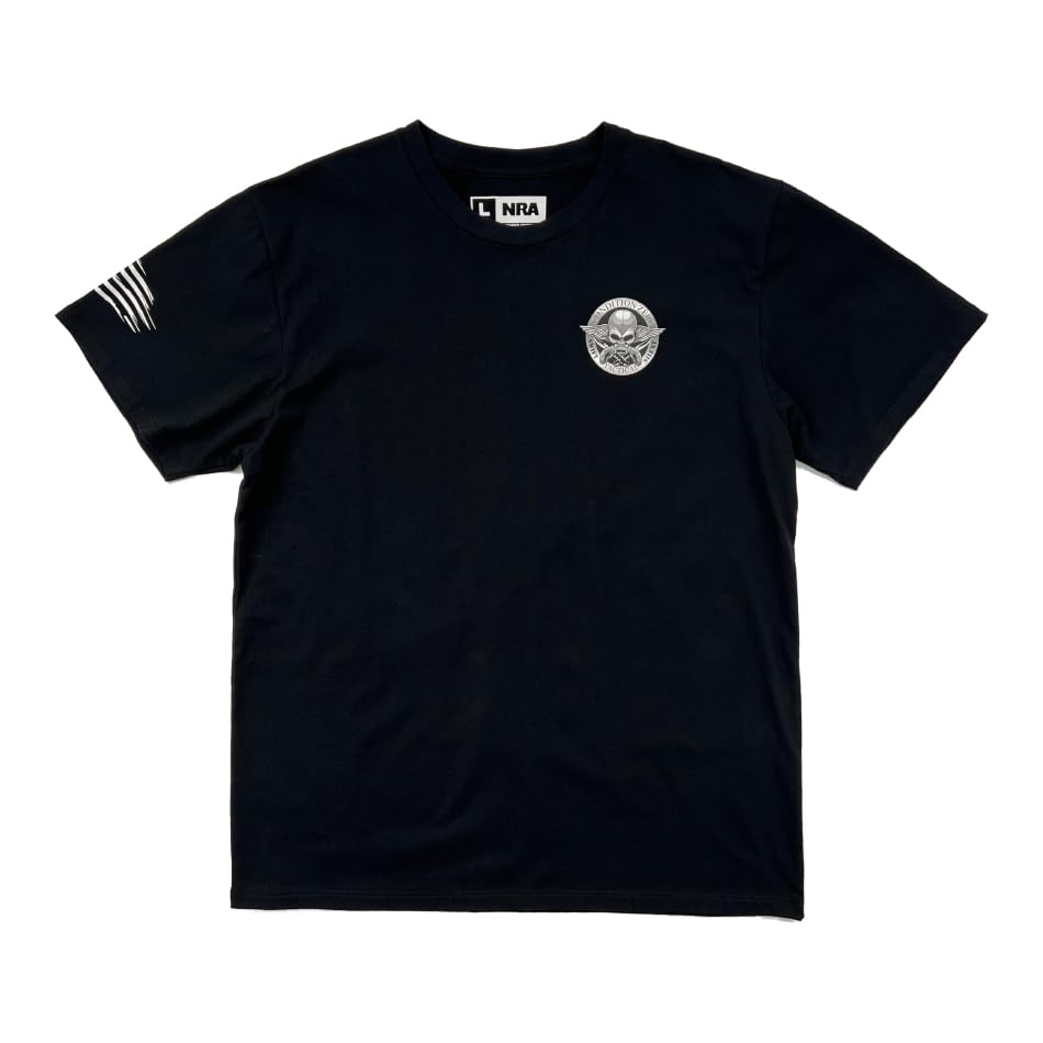 

Condition Zero Logo Cotton Blend US Military LA Army Shooting Los Black T-shirt, SWAT, Airsoft, Training, Angeles, (CZ1-XXL) чорний