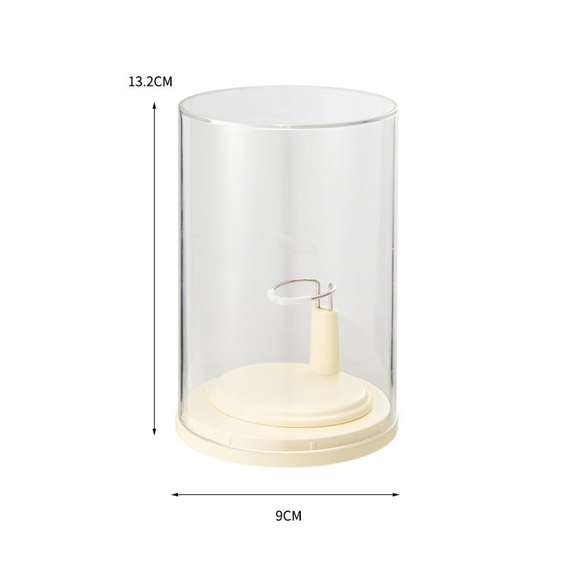 

1Pc blind box storage box suitable for mini labubu4.0 transparent tape rack and small statue storage box