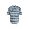 FW22 Gestreiftes Rundhals-Kurzarm-T-Shirt Herren Oberteile Blau 6L1T96-1JUVZ-0992