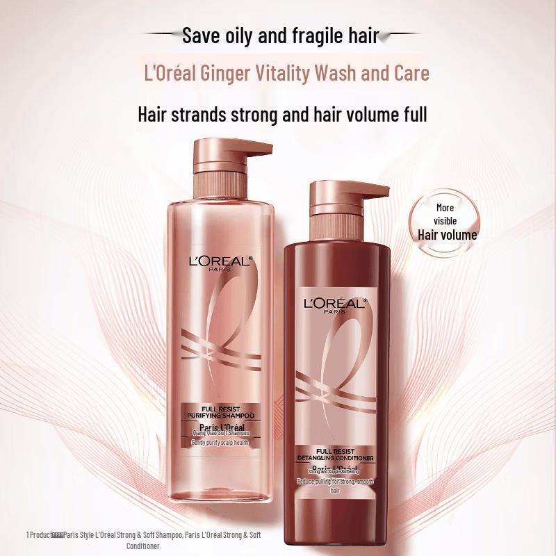 L Oréal Vitality Ginger Strengthening Shampoo