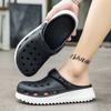 Fashion Men Sandals Lightweight Men Indoor Garden Shoes Summer Outdoor Wading Shoes Man Comfortable Walking Non-Slip Breathable