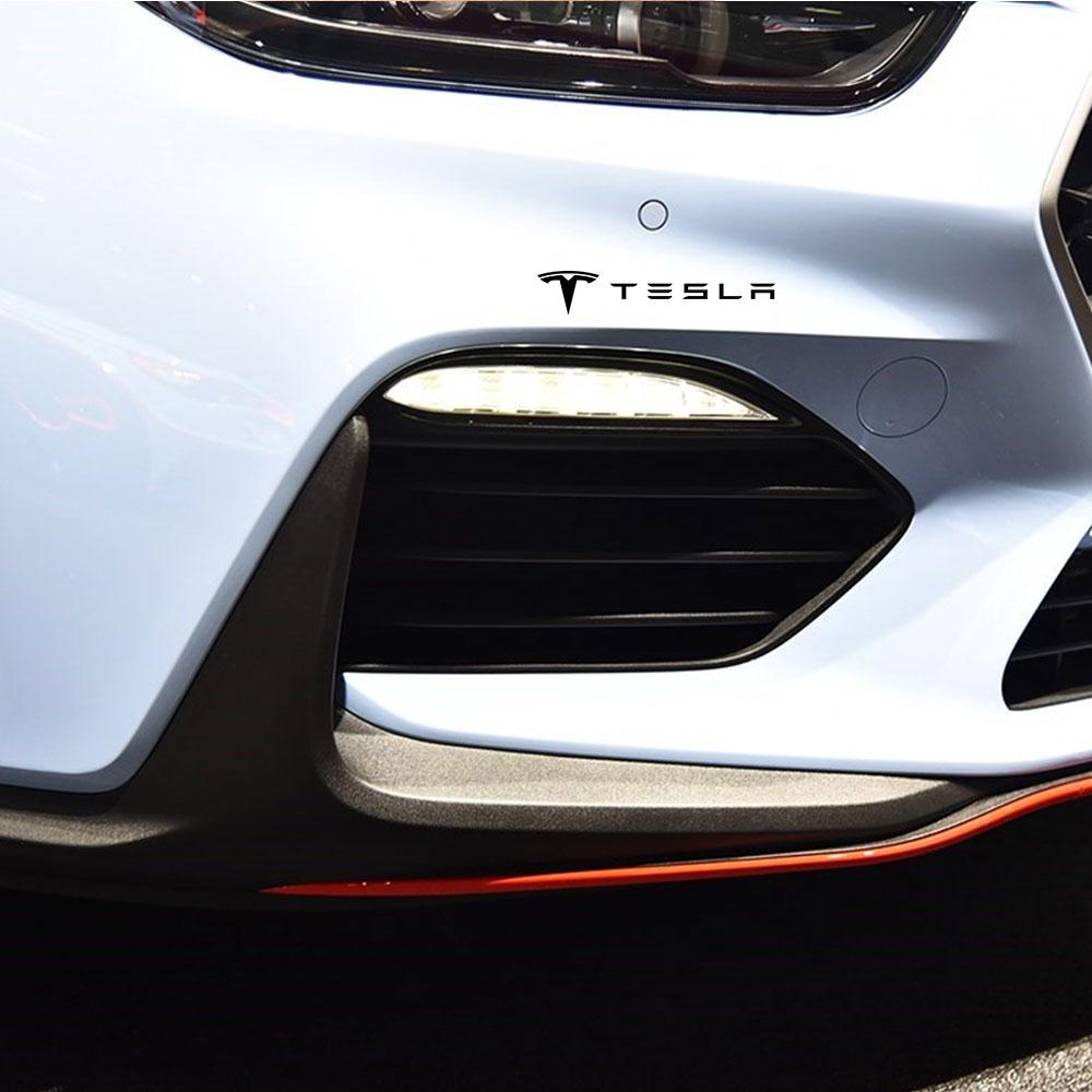 4pcs Personalized Waterproof Car Sticker Exterior Trim Accesorios For Tesla Model 3 Model X Model S Model Y Roadster Invader