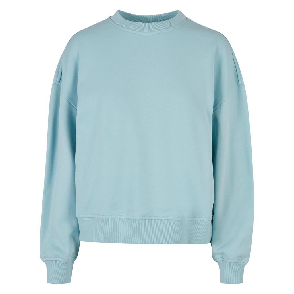 Build Your Brand Womens/Ladies Crew Neck Oversized Sweatshirt