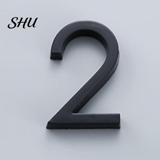 Nighttime Visuals House Numbers Modern 3D Heavy Duty Rust-proof Simple Installation Never Rust Address for Outside Home Front Door Durable