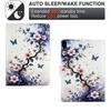 Stand Case for iPad (2025)/iPad 10.9 (2022) Pattern Printing Tablet Leather Cover with Auto Wake/Sleep