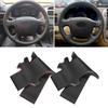 Für Kia Cerato 2005 - 2008 2009 2010 2011 2012 Für Alten Kia Ceed Perforiertes Leder Autozubehör Innenraum Lenkradabdeckung