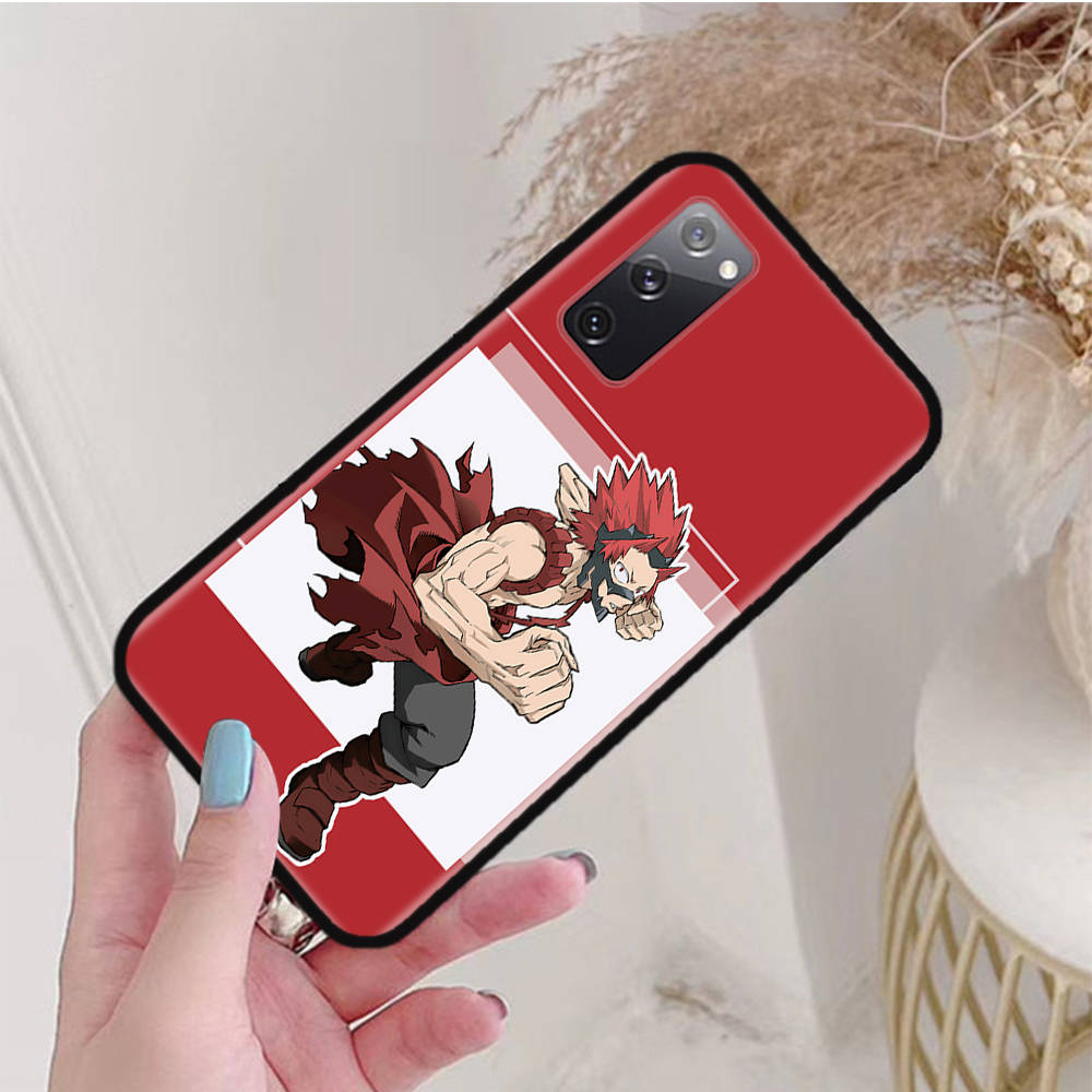 Black Case for Xiaomi Poco X6 X4 M5 M6 F5 F6 C65 C55 C50 C51 C40 Pro Redmi 14C A3X 13C 12C 11T 10A 9C Note 7 6 8A Plus W-49 My Hero Academia