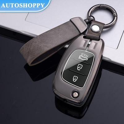 Durevole Copertura Della Cassa Chiave Dell'automobile Del Metallo per Hyundai Creta I40 I20 IX25 IX35 IX45 I10 I30 HB20 Elantra Solaris 2022 Sonata Santa Fe Tucson Accent 2021