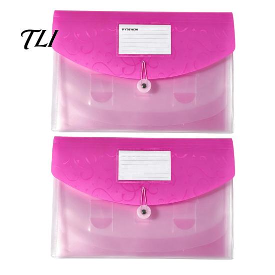 Waterproof Paper Storage Expandable Document Folder with Label Slot, Layered Design PP File Durable Bag Envelope, Secure Rope Closure Organizer