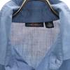 CANYON RIDGE Old Five-quarter sleeve shirt 2XL Blue Pullover Big Size Men's Used