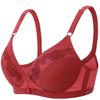 WTEMPO Große Größen BH Nahtlose BHs für Damen Unterwäsche Spitze BH Bügellos Unifarben Weicher BH