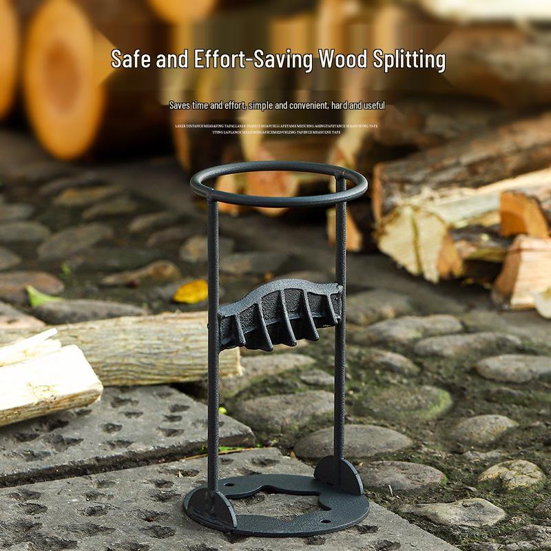 Manganese Steel Manual Firewood Splitter: Labor-Saving Axe for Outdoor Wood Chopping