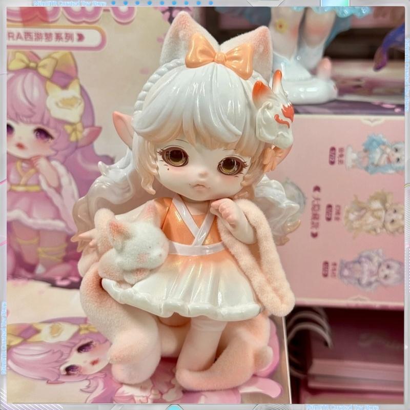 Raktáron Flora Utazás a Nyugathoz Álom Vakdoboz Eredeti Divatos Aranyos Babák Figurák Asztali Díszek Ajándékok Lányoknak