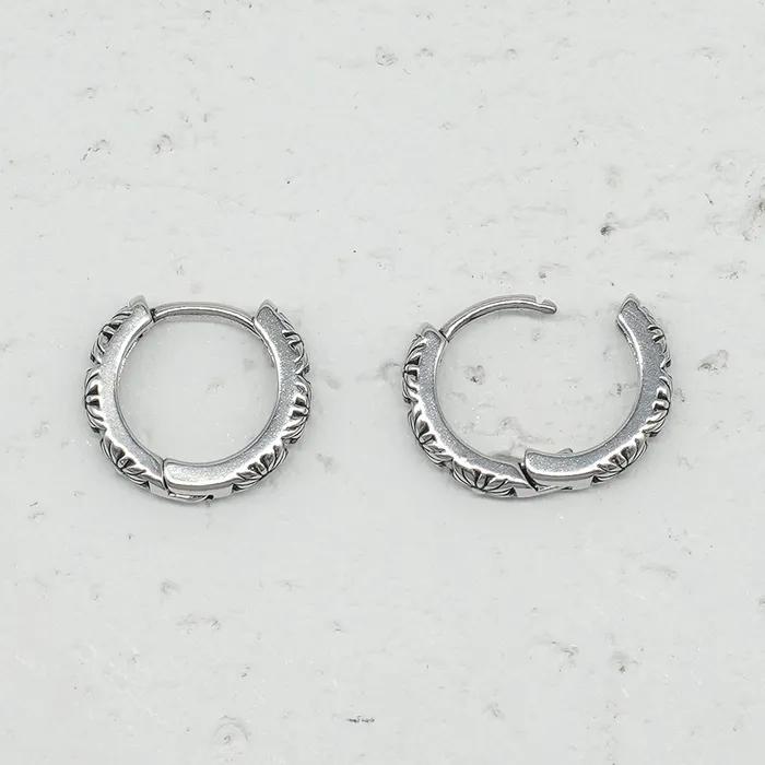 Fleur Band One-Touch Earrings