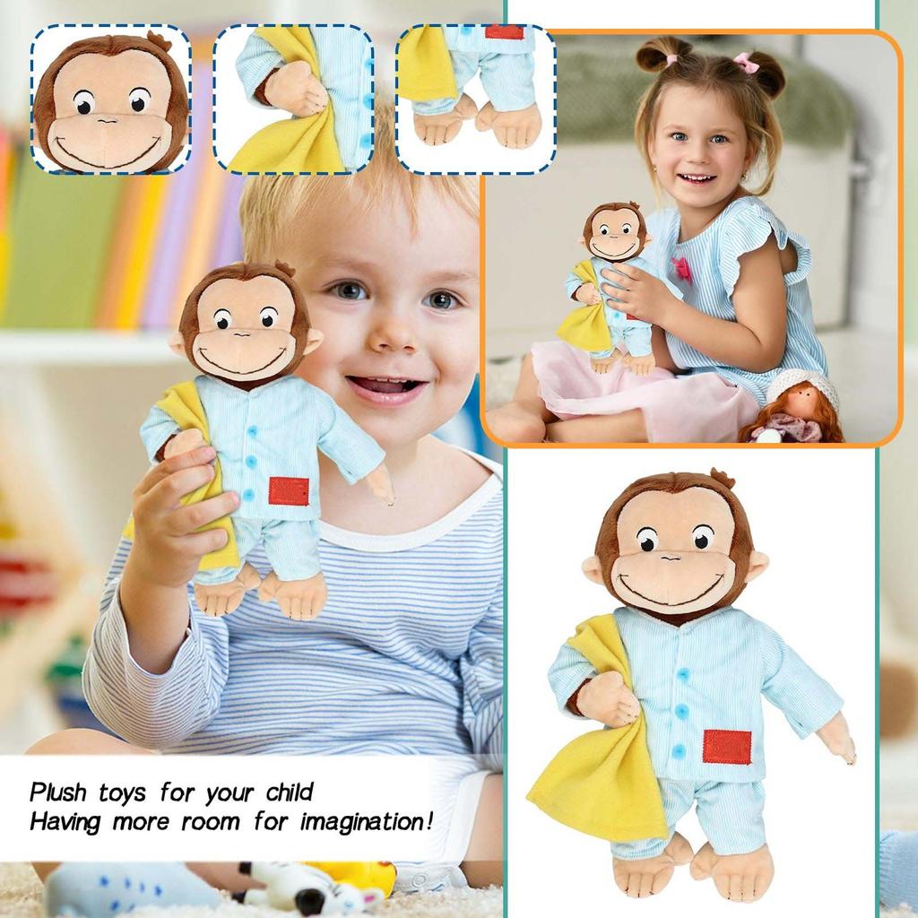 Süße Plüsch Puppe Spielzeug Geschenk Cartoon Kinder Rag Doll Puppe