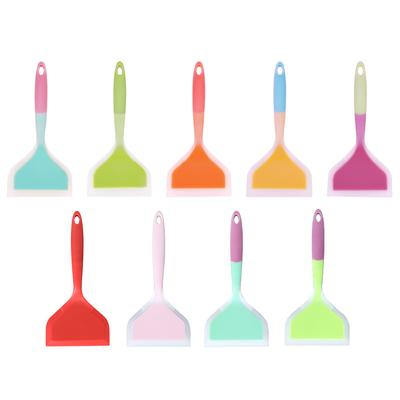 Utensili da cucina in silicone Utensili da cucina Spatola Carne di manzo Uovo Raschietto da cucina Utensili da cucina per pizza larga Pala Spatola antiaderente