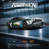 1:43 Scale 4WD RC Drift Car with Gyroscope, 7-Color Lights, and Alloy Chassis