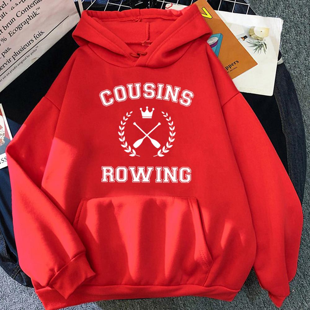 The Summer I Turned Pretty Cousins Rowing Hoodies Women Hoodie I Am Kenough Sweatshirt Harajuku Sudaderas S