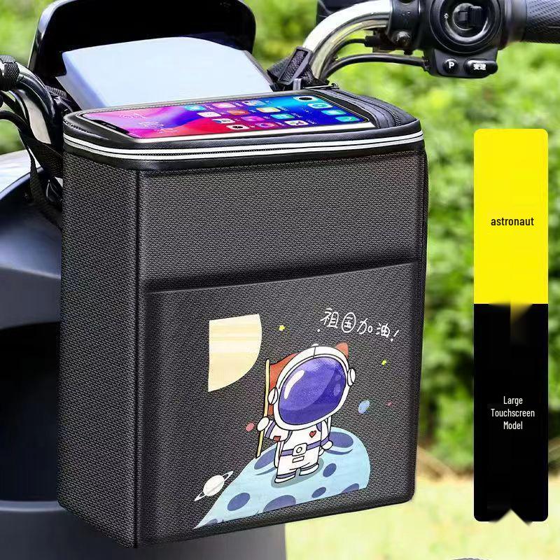 Waterproof Hanging Bag for Electric Scooter: Front Storage Pocket for Phone and Accessories