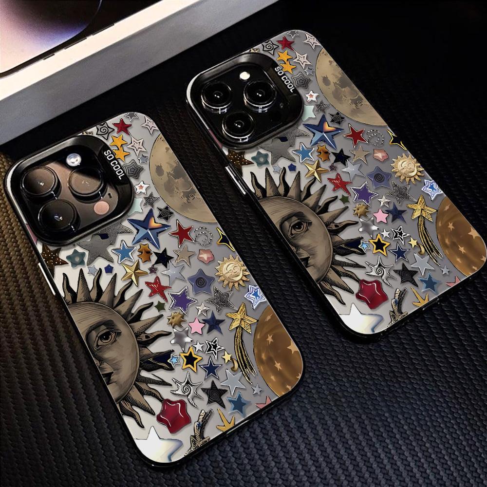 ტელეფონის ქეისები iPhone 11 13 16 ProMax-ისთვის, iPhone 13 14 15 ProMax 12 13 ProMax-ის ქეისი, Samsung A55 A05S A54 A06 S22 A15 A12 A22 A52S S23 S24 ფერადი IMD