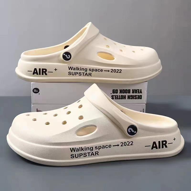 2023 Non-Slip Thick-Soled Casual Korean Beach Slippers - Soft-Soled Men's Nurse Clogs