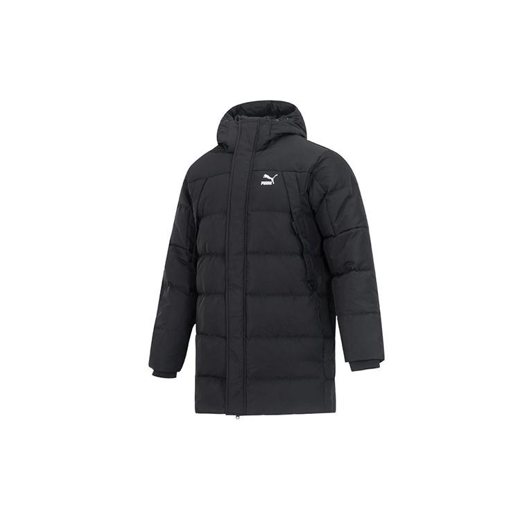 PUMA Protective Hooded Down Coat Black Men s 535582-01 M